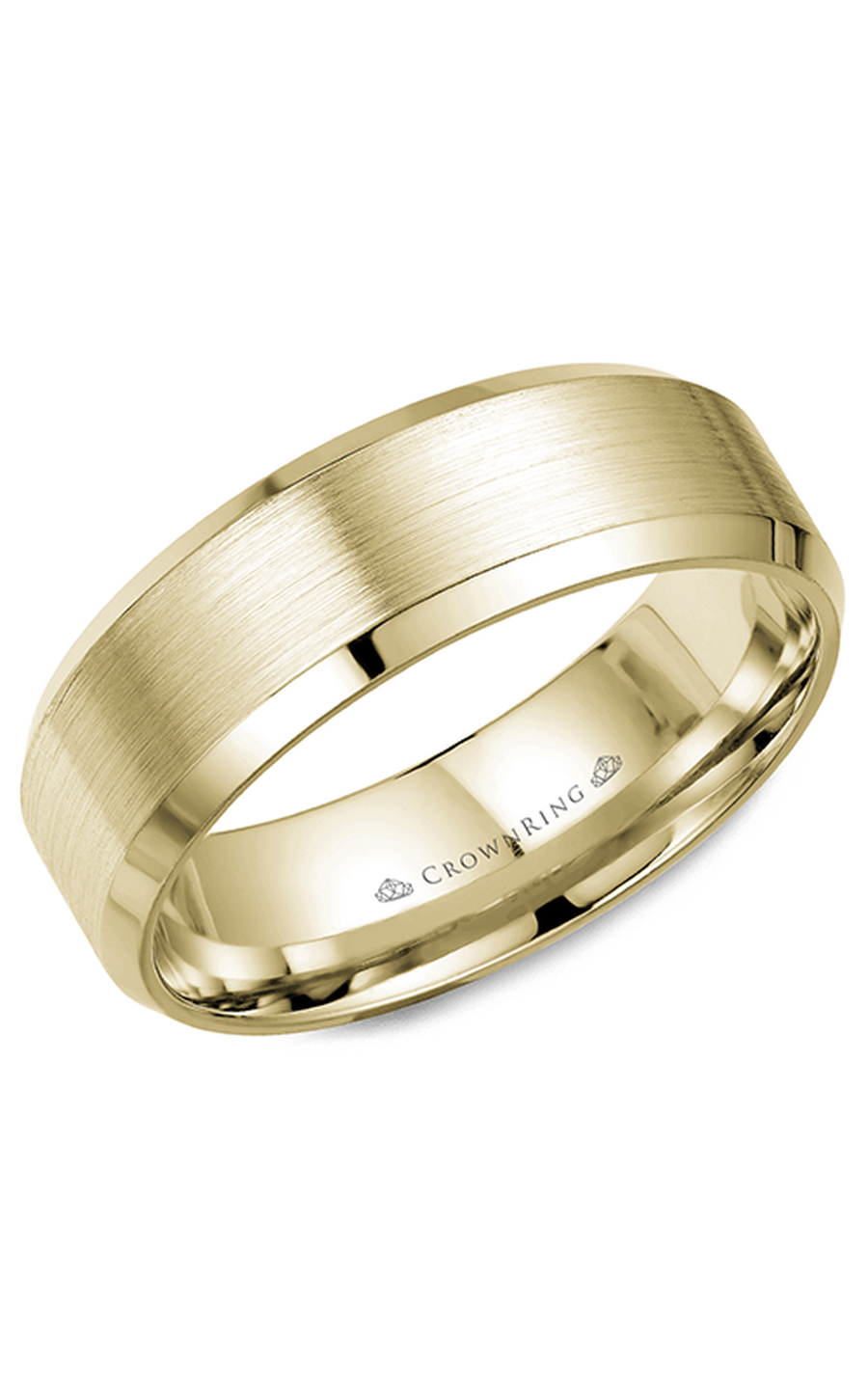 CrownRing Classic Wedding Band WB-7146Y