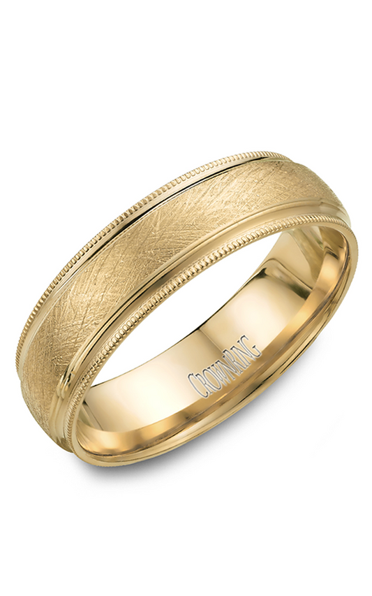 CrownRing Classic Wedding Band WB-7915