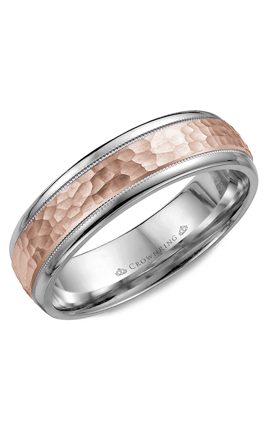 CrownRing Carved Wedding Band WB-7926RW