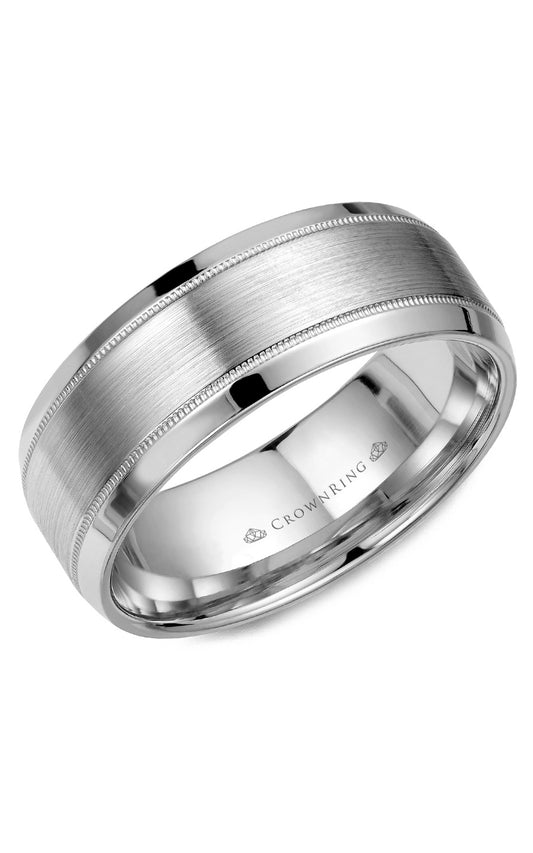 8 mm Classic Gents Wedding Band