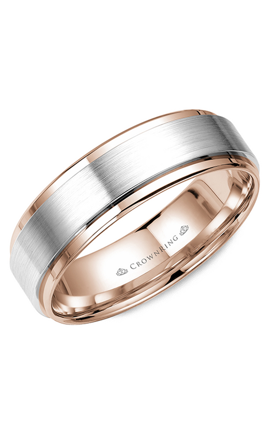 CrownRing Classic Wedding Band WB-9034WR