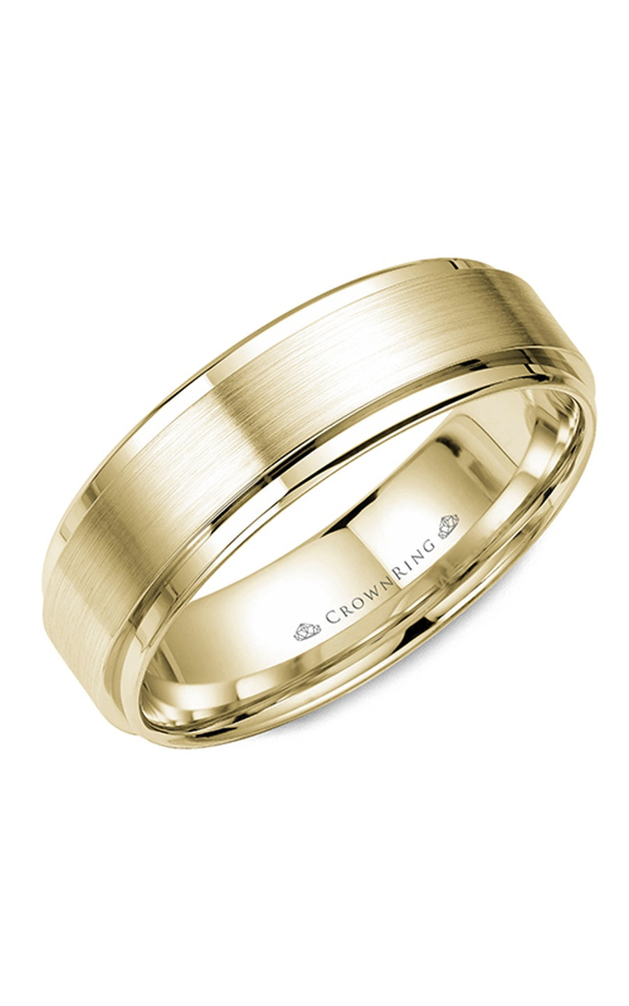 CrownRing Classic Wedding Band WB-9034Y
