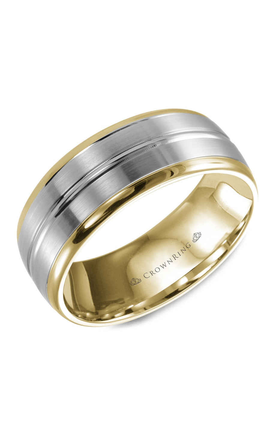 8 mm Classic Gents Wedding Band