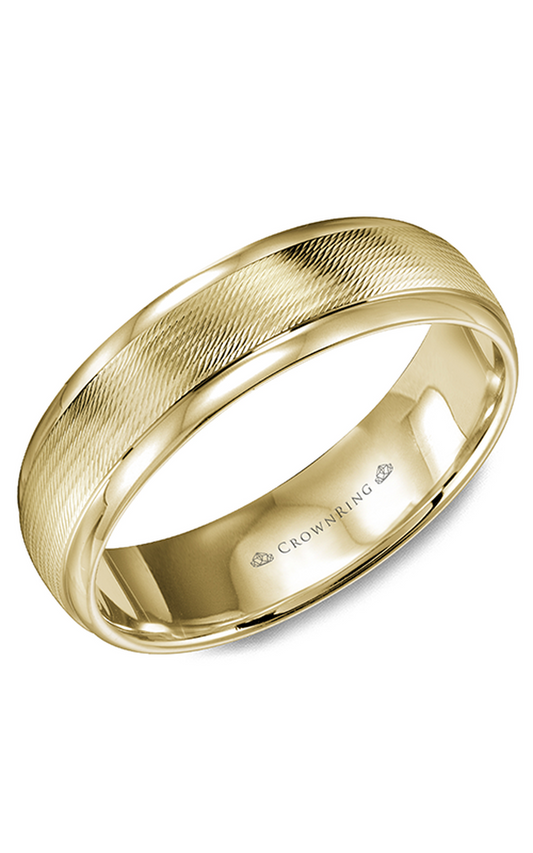 CrownRing Classic Wedding Band WB-9560Y