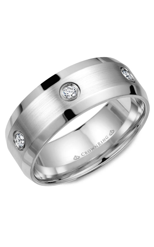 Crownring Wedding Band