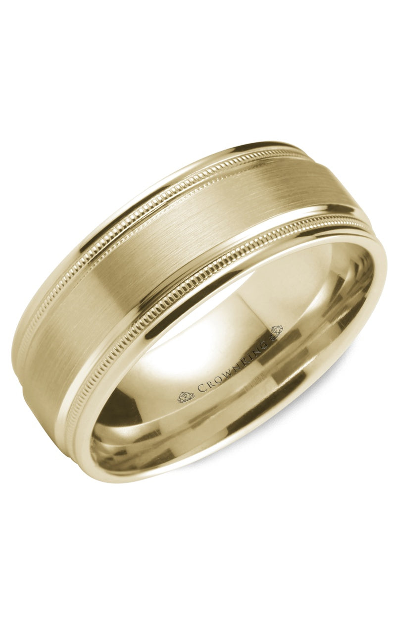 8 mm Classic Gents Wedding Band