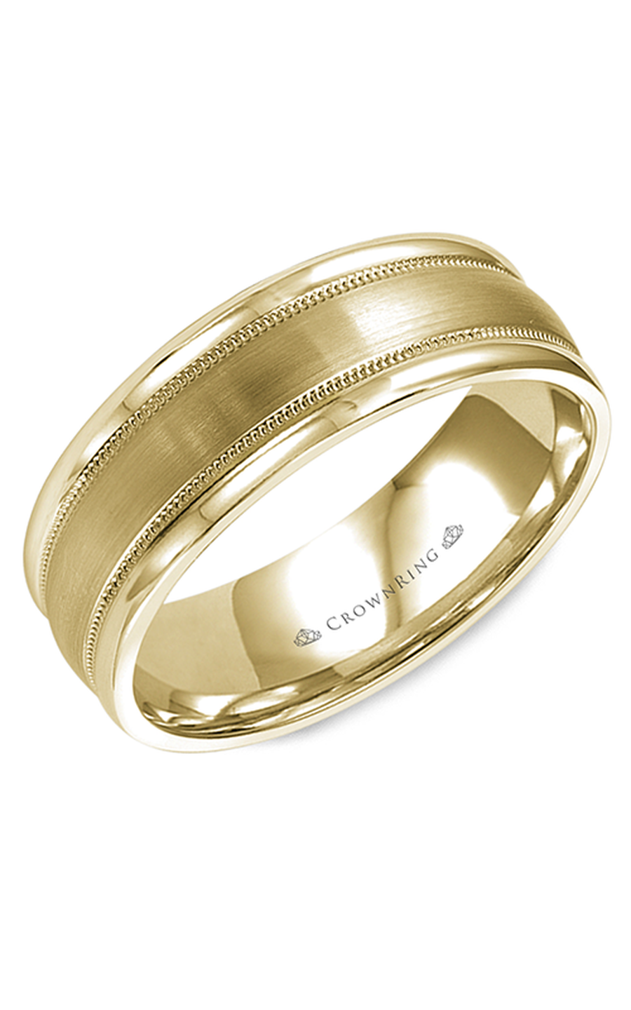 CrownRing Classic Wedding Band WB-9906Y