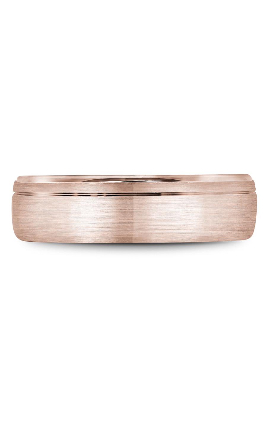 14K Rose Gold Gents Wedding Band