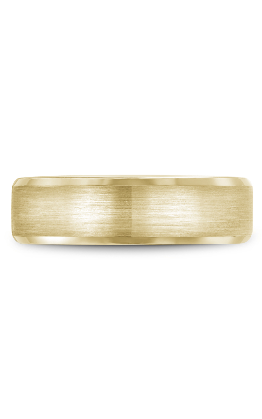 14K Yellow Gold Gents Wedding Band