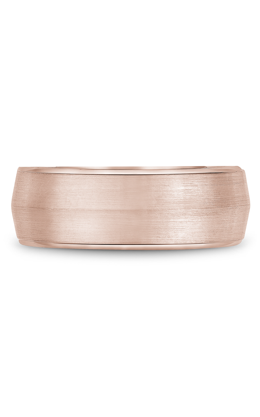 14K Rose Gold Gents Wedding Band
