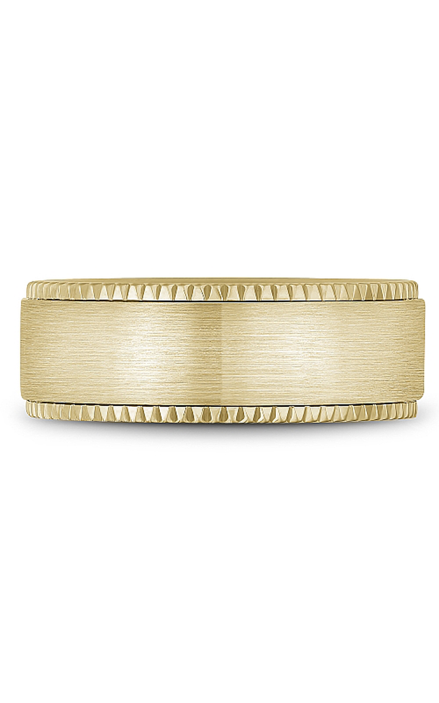 14K Yellow Gold Gents Wedding Band