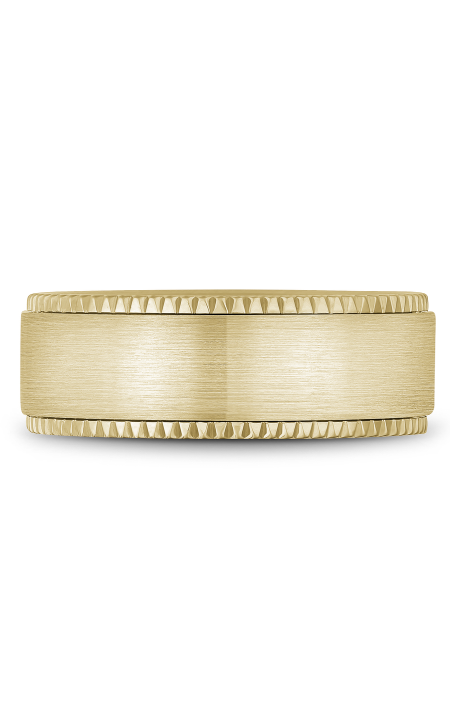 18K Yellow Gold Gents Wedding Band