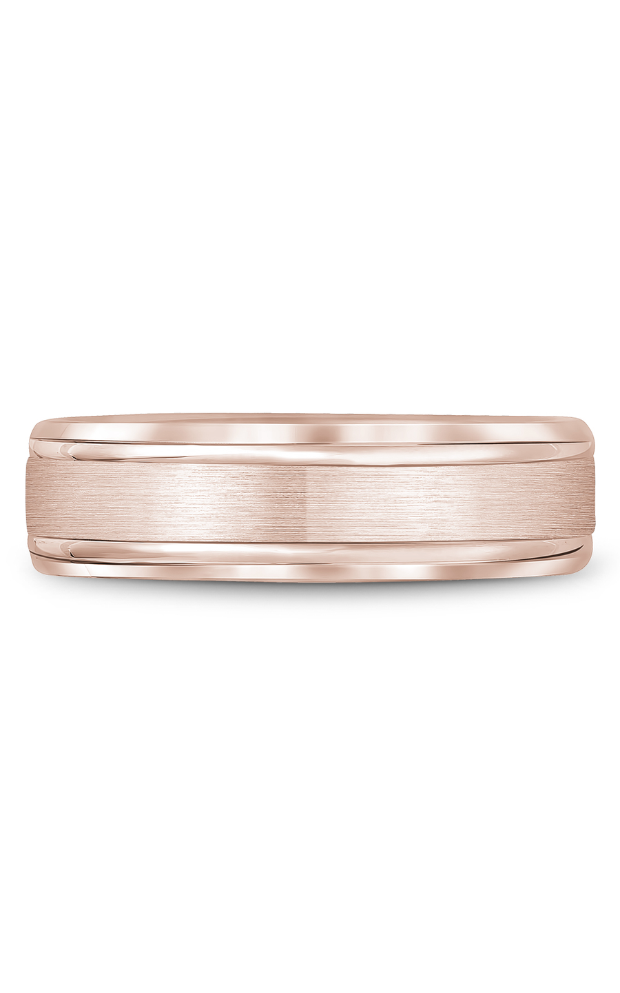 14K Rose Gold Gents Wedding Band