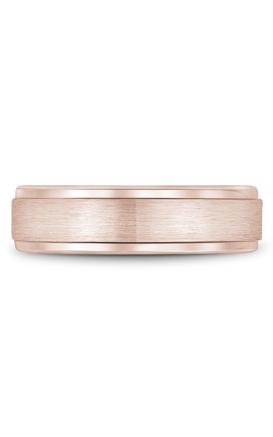 18K Rose Gold Gents Wedding Band