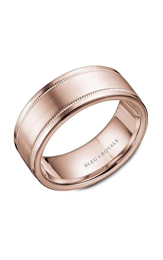 Bleu Royale Men's Wedding Band RYL-038R85