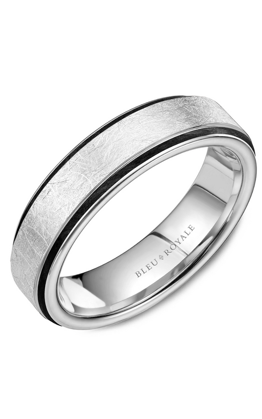 Bleu Royale Men's Wedding Band RYL-048W6