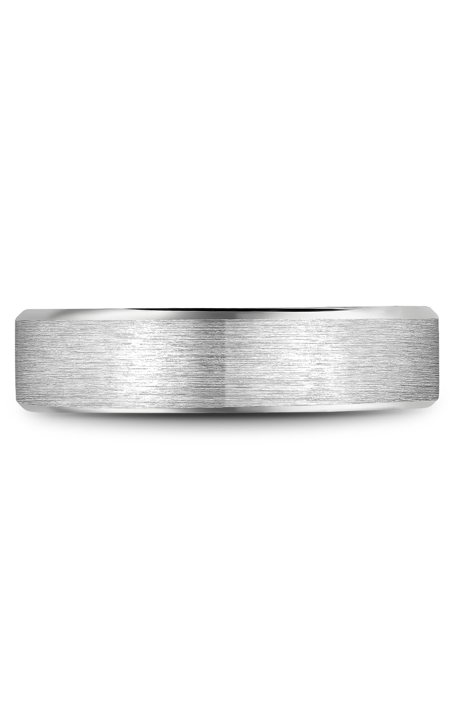 18K White Gold Gents Wedding Band