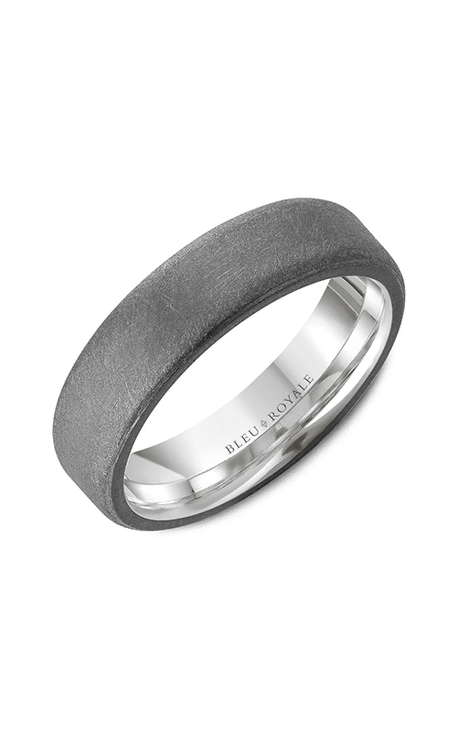 Platinum and Tantalum Gents Wedding Band