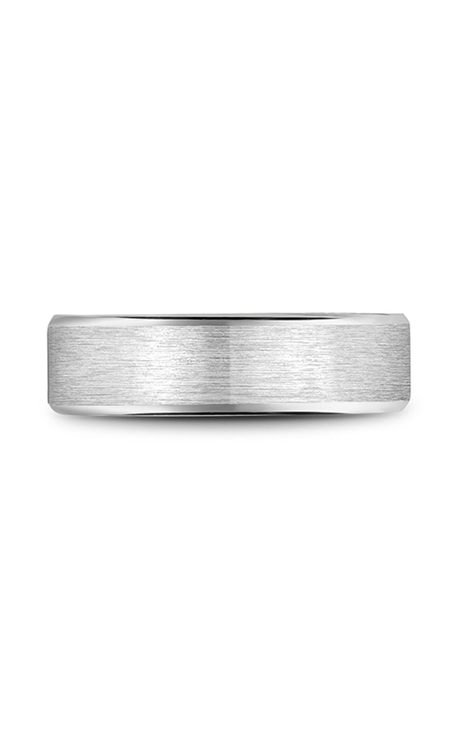 14K White Gold and Tantalum Gents Wedding Band