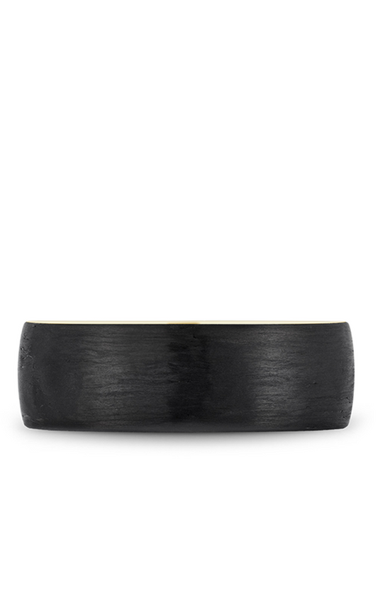 14K Yellow Gold Gents Wedding Band