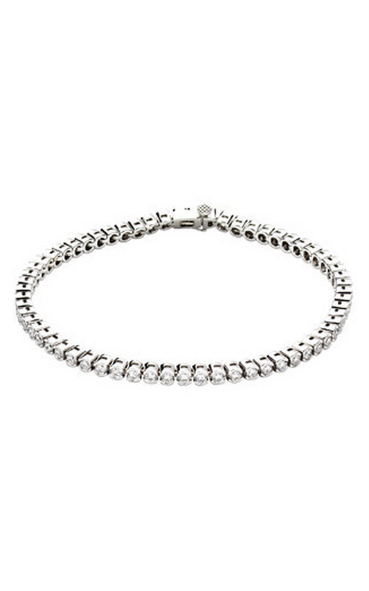 Stuller Diamond Bracelet 67412, 14K White Gold, 3.00 ct