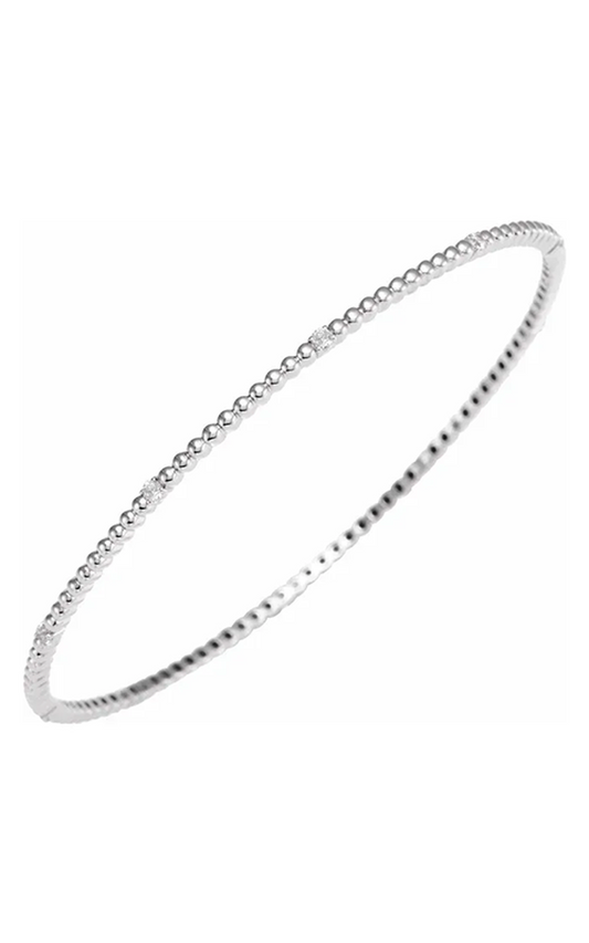 Stuller Diamond Bracelet BRC889, 14K White Gold, 0.33 ct