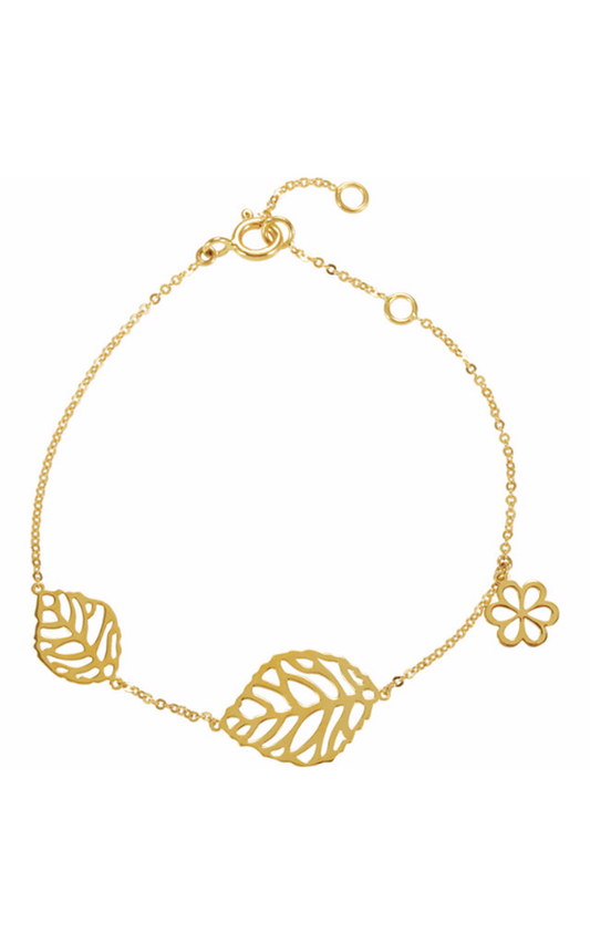 Stuller Metal Bracelets 650116, 14K Yellow Gold