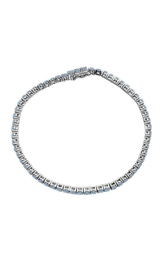 Stuller Gemstone Bracelets 651204, 14K White Gold