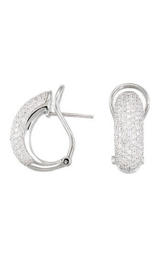14K White 1 1/2 CTW Natural Diamond Earrings