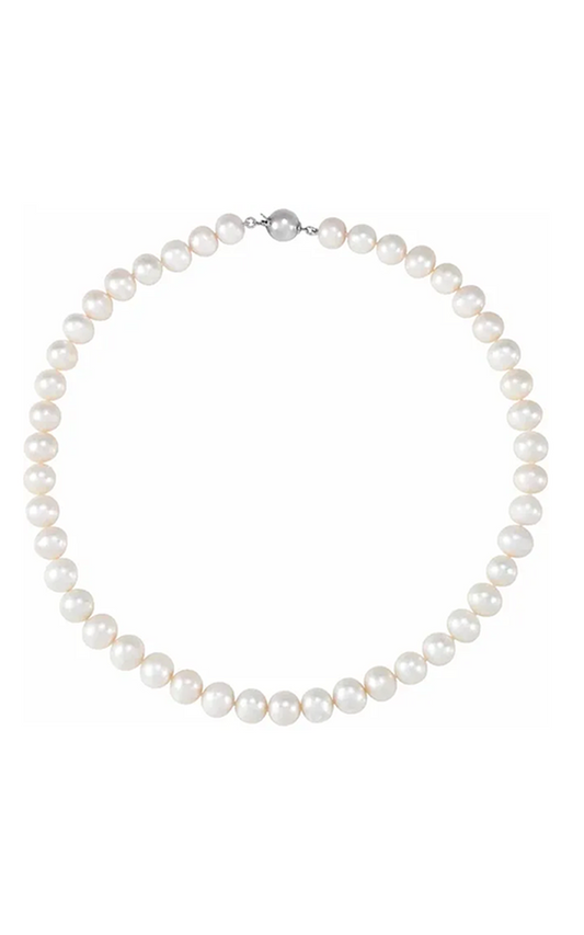 Sterling Silver (925) Pearl Necklace