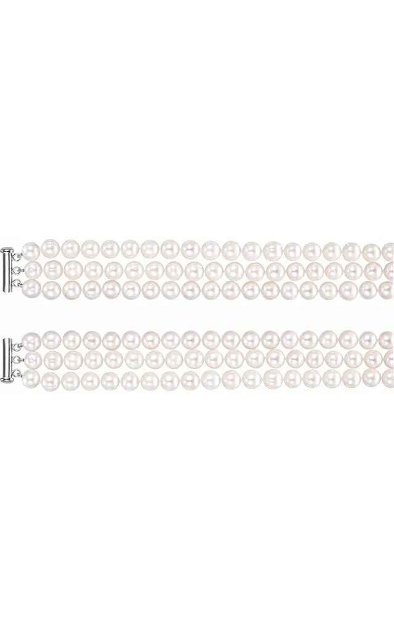 Sterling Silver (925) Pearl Necklace