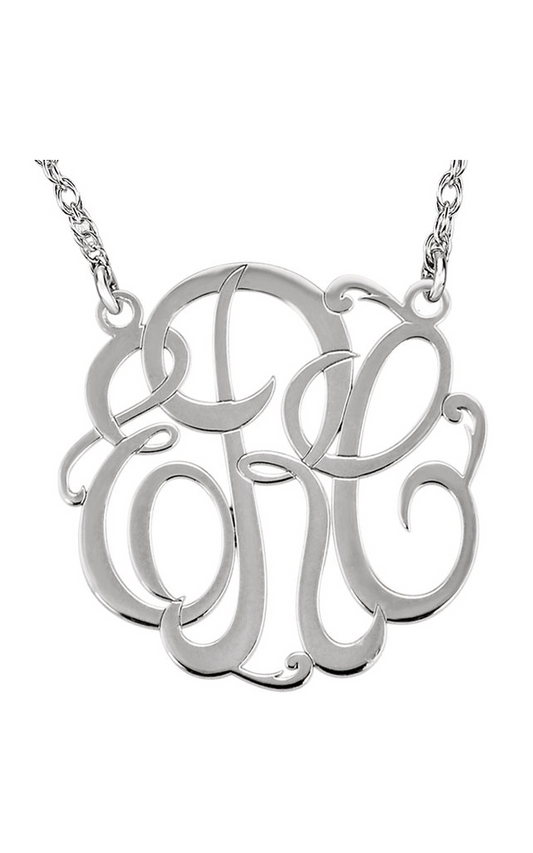 14K White Gold Metal Necklace