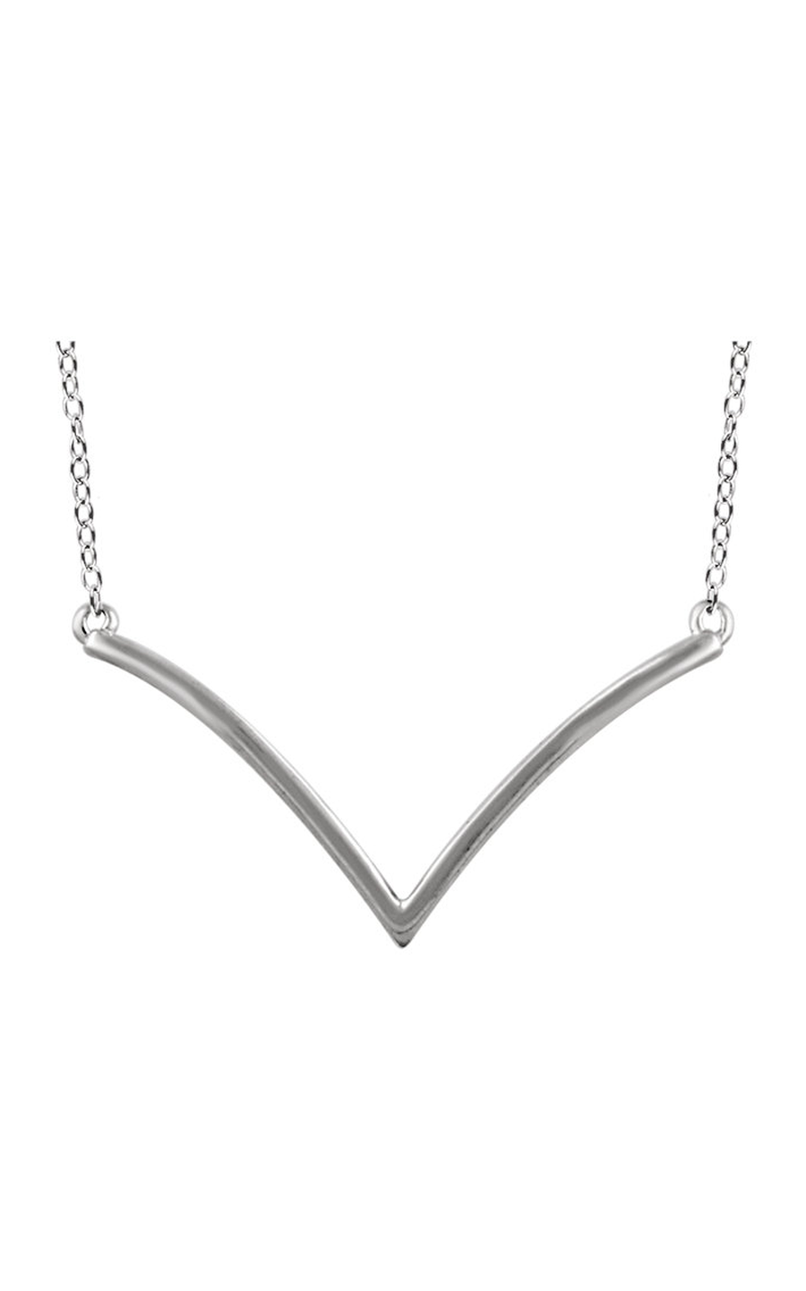 14K White Gold Metal Necklace