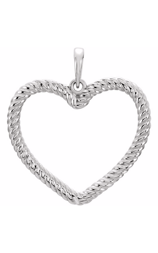 14K White Gold Metal Necklace