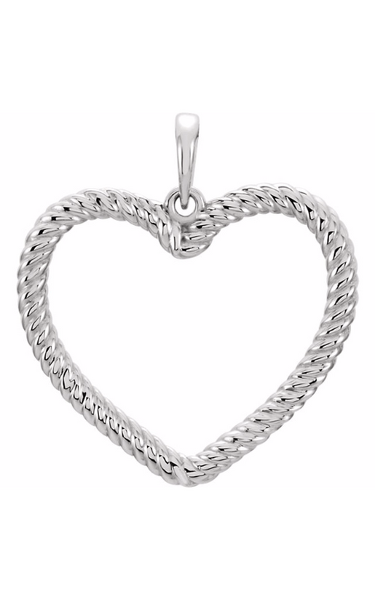 14K White Gold Metal Necklace