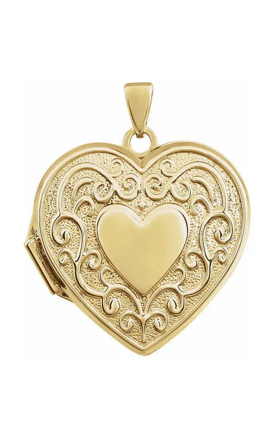 14K Yellow Gold Metal Necklace
