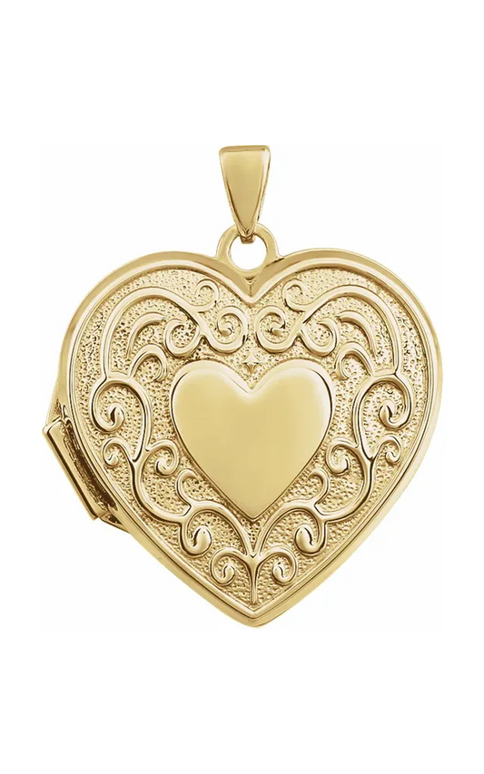14K Yellow Gold Metal Necklace