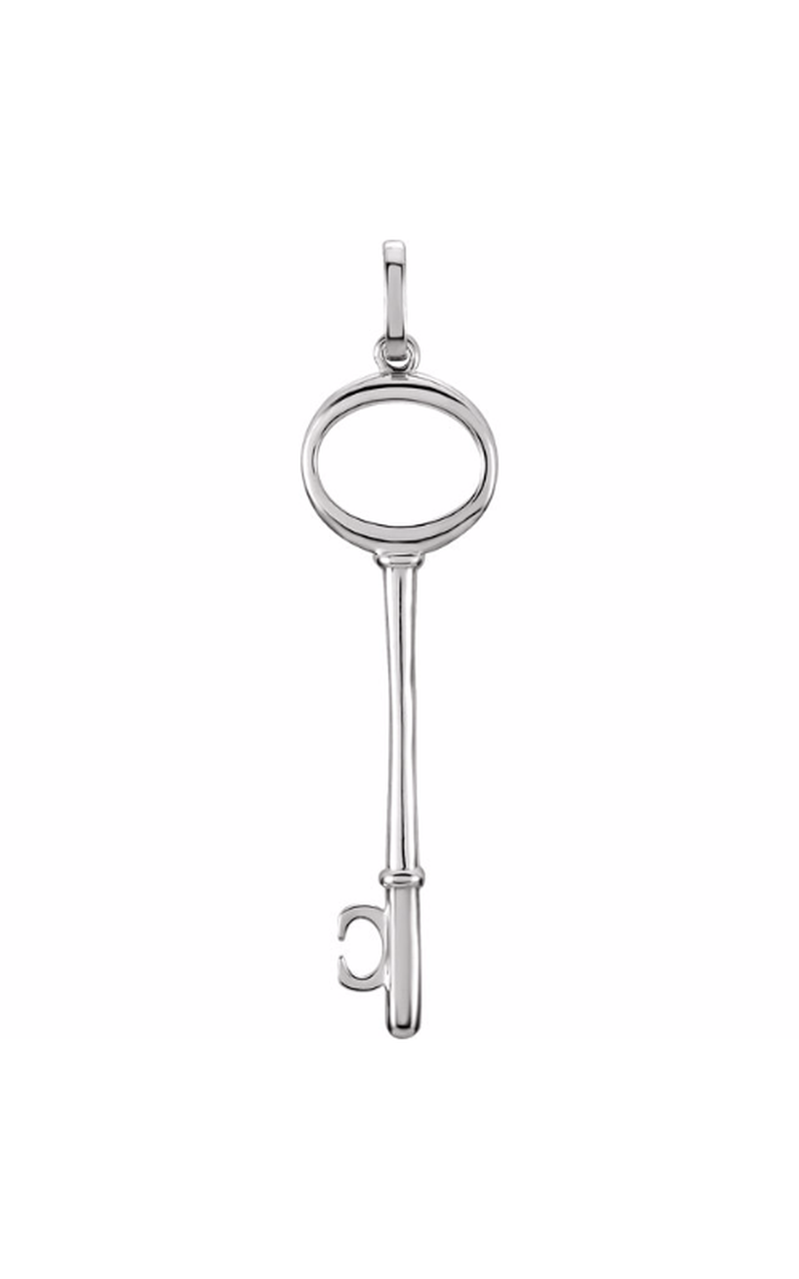 14K White Gold Metal Necklace