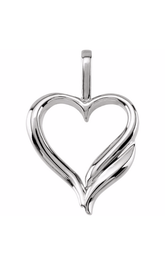 14K White Gold Metal Necklace