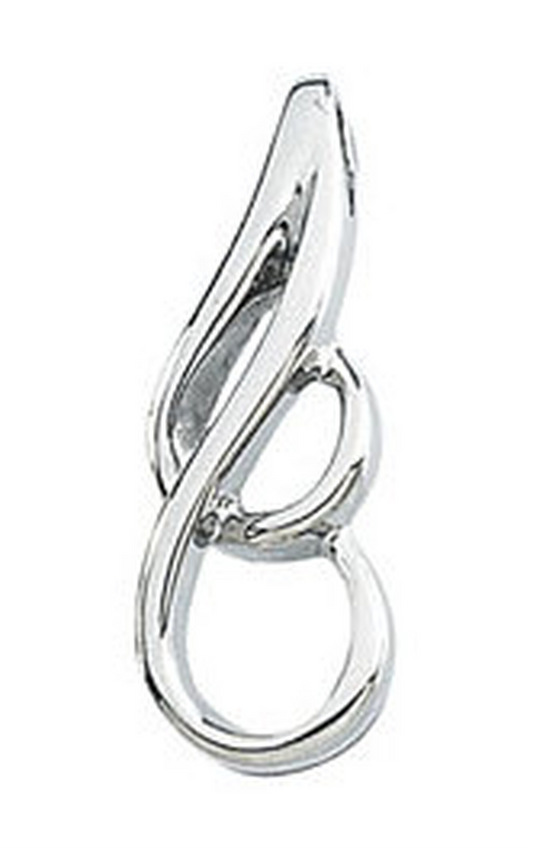 14K White Gold Metal Necklace