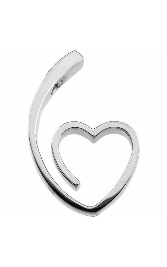 14K White Gold Metal Necklace