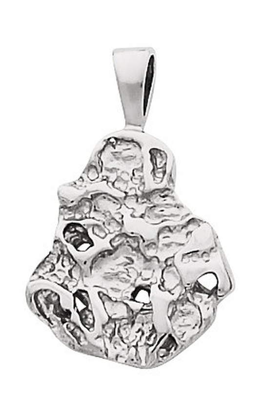 14K White Gold Metal Necklace