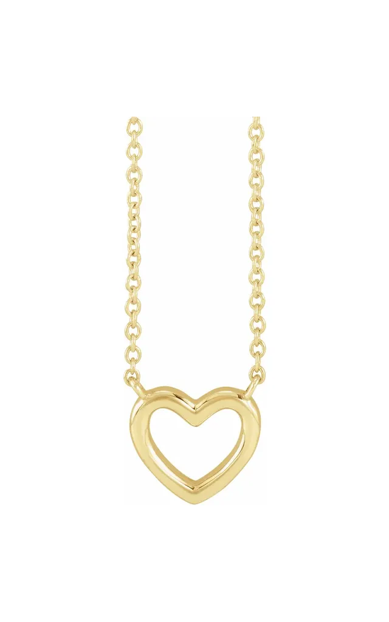 14K Yellow Gold Metal Necklace
