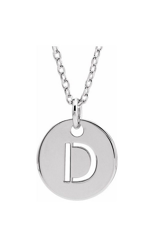 14K White Gold Metal Necklace