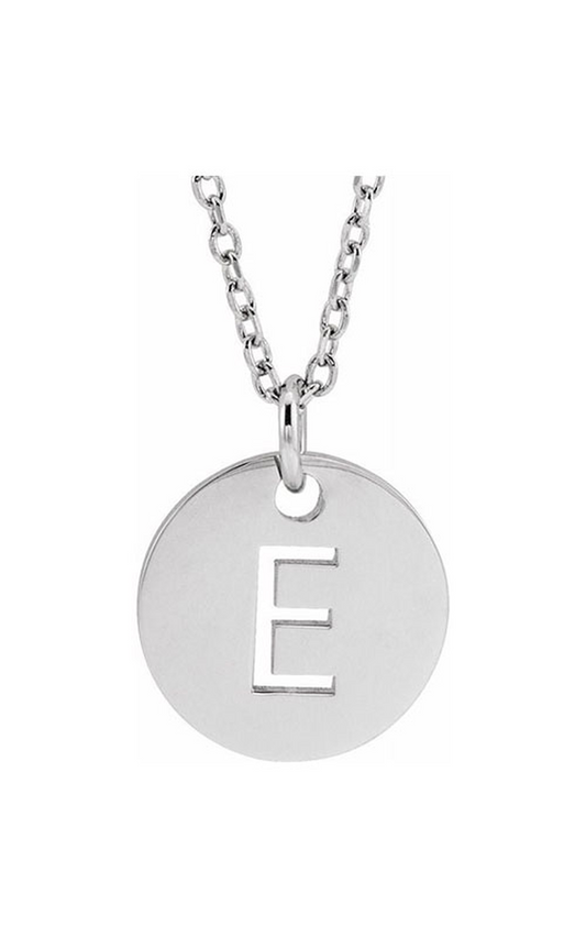 14K White Gold Metal Necklace