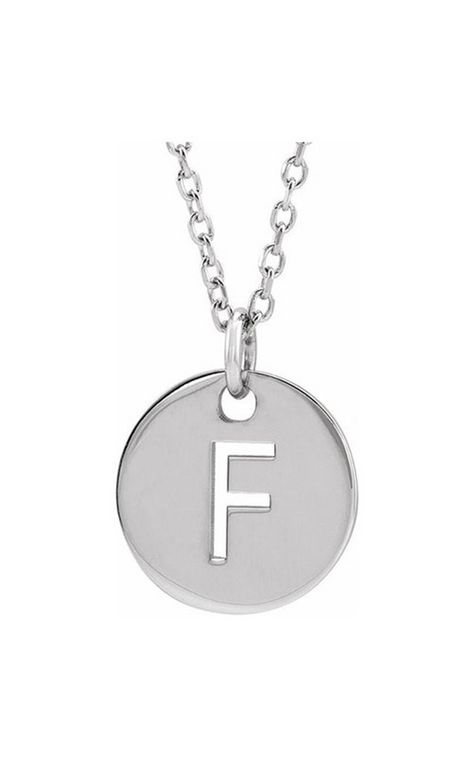 14K White Gold Metal Necklace