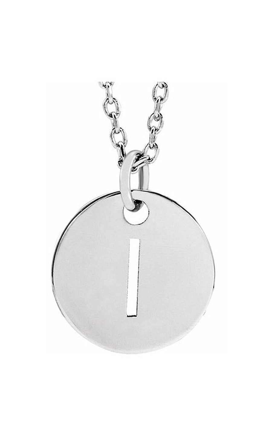 14K White Gold Metal Necklace