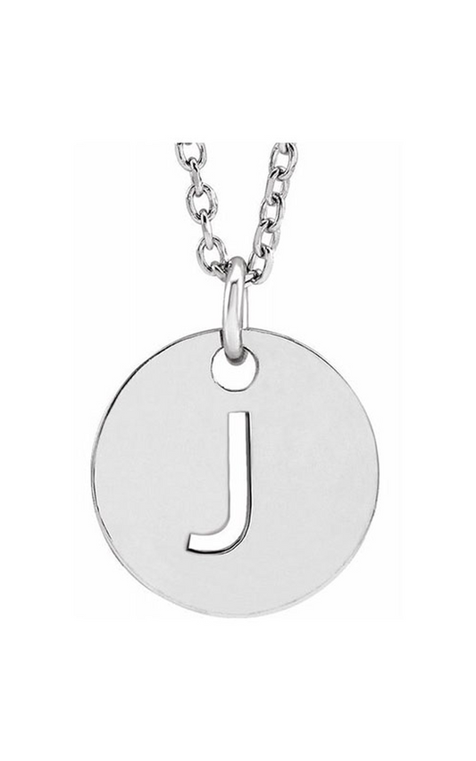 14K White Gold Metal Necklace