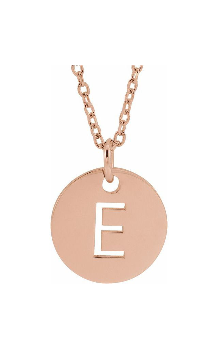 14K Rose Gold Metal Necklace