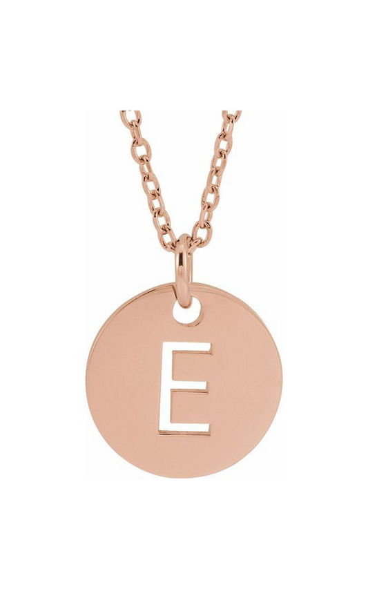 18K Rose Gold Plated Sterling Silver (925) Metal Necklace